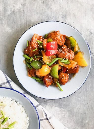 Sweet and sour chicken
