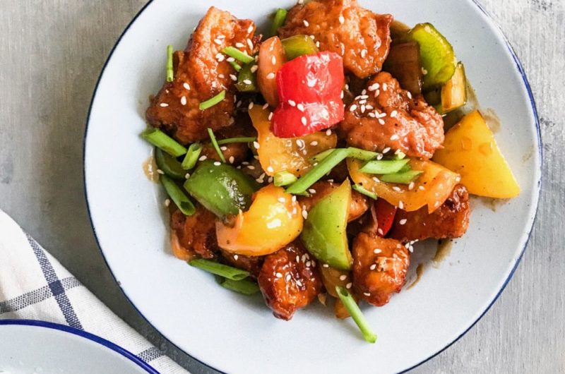 Sweet and sour chicken