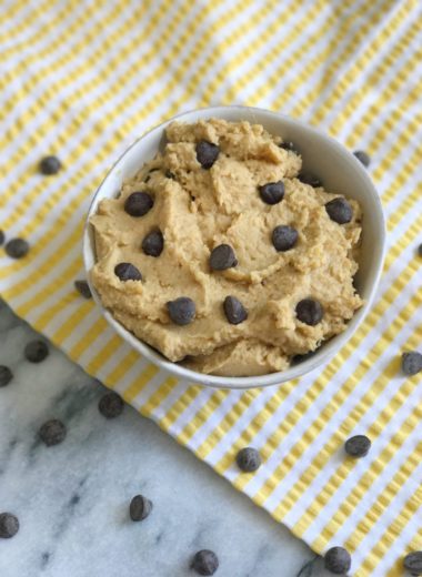 Healthy Edible Cookie Dough